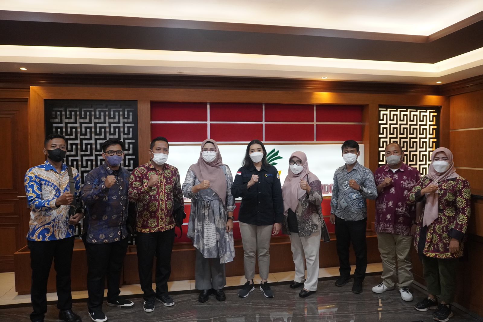 Dinas Sosial P2PA Kabupaten Tebo Melaksanaan Koordinasi dan Konsultasi Ke Pusdatin Kemensos RI